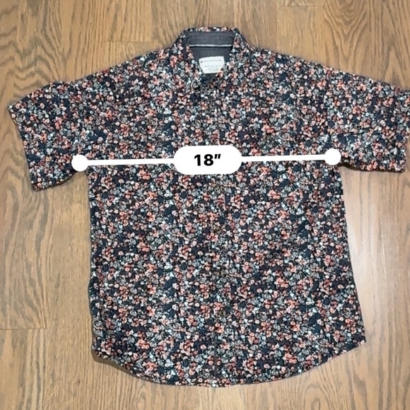 Distortion 100% Cotton button-down shirt Size Medium 10-12 Boy's G - Picture 9 of 9